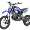 Apollo DB38 110cc Dirt Bike, Automatic, Electric Start, 14/12 inch Wheels, Ages 8 and up - Blue