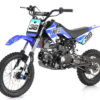 Apollo DB38 110cc Dirt Bike, Automatic, Electric Start, 14/12 inch Wheels, Ages 8 and up - Blue