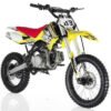 Apollo RFZ 125cc X18 Dirt Bike, 4-Speed Manual, Dual Disc Brakes, 17/14 inch Wheels, Ages 12 and up - Red