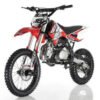 Apollo RFZ 125cc X18 Dirt Bike, 4-Speed Manual, Dual Disc Brakes, 17/14 inch Wheels, Ages 12 and up - Red