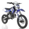 Apollo RFZ 125cc X19 Dirt Bike, 4-Speed Manual, Headlight, Dual Disc Brakes, 17/14 inch Wheels, Ages 12 and up - Red