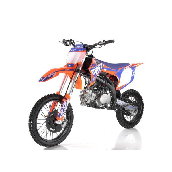 Apollo RXF150 Max 150cc Dirt Bike, 4-Speed Manual, 19/16 inch Wheels, Ages 16 and up - Red