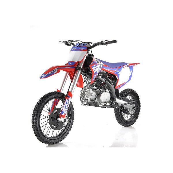 Apollo RXF150 Max 150cc Dirt Bike, 4-Speed Manual, 19/16 inch Wheels, Ages 16 and up - Red