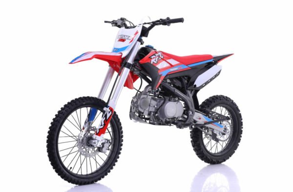 Apollo Thunder RFZ150 140cc Dirt Bike, 4-Speed Manual, 19/16 inch Wheels, Age 16 and up - Red