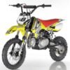 Apollo X6 125cc Dirt Bike, Automatic, 14/12 inch Wheels, Ages 12 and up - Yellow