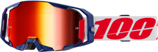 Armatic Goggle Mach Z Mirror Red Lens