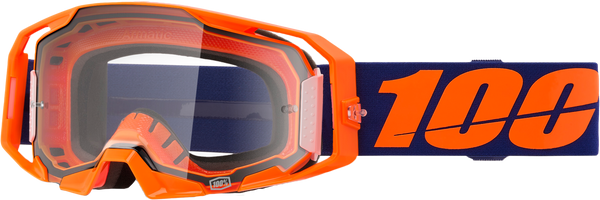 Armatic Goggle Neon Orange Clear Lens
