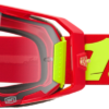 Armatic Goggle Red Clear Lens