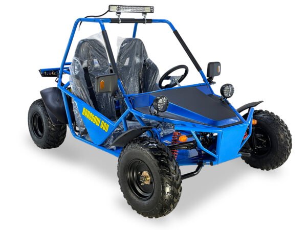 Barstow 200 Buggy Go Kart, Automatic with Reverse, Full-Size Ages 16 and up - Black