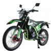 Broncho 300 Dual Sport Dirt Bike, 5-Speed Manual, Electric Start, (21/18) Wheels - Green