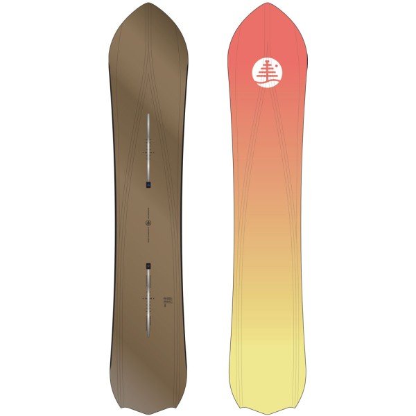Burton FT Double Dog 3D Snowboard Orange