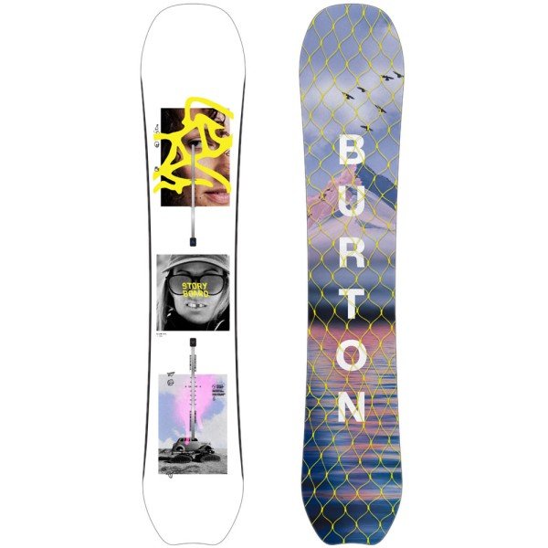 Burton Story Board Snowboard Yellow