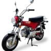 Champion 125cc Retro Motorcycle, 4-speed semi-automatic, 10 inch Wheels, 50 State Legal - Metallic Black
