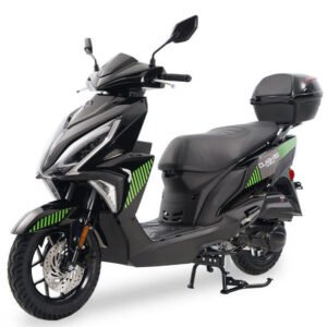 clash-150cc-street-scooter-automatic-shifting-front-disc-rear-drum-brakes-led-accent-lighting-black