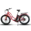 Coastal Cruiser Beach Cruiser 750W 52V 26x4 Step-Thru Fat Tire Electric Bike