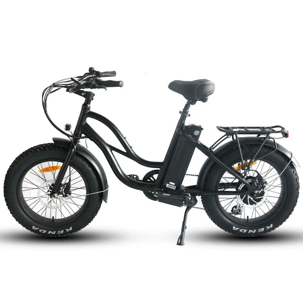 Coastal Cruiser Mini 20x4 750W 52V Fat Tire Step-Thru Beach Cruiser Electric Bike