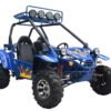 Commander 200 Buggy Go Kart, Electric Start, Automatic with Reverse, Ages 16 and up - Metallic Blue