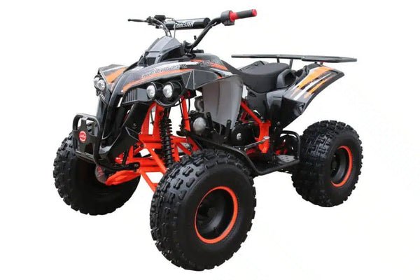 Coolster (3125B2) 125cc Sport ATV, Electric Start, Automatic with Reverse, 8-inch Steel Wheels, Ages 9-12 - Red