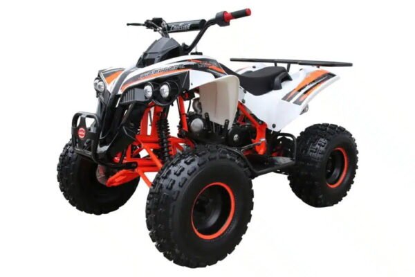 Coolster (3125B2) 125cc Sport ATV, Electric Start, Automatic with Reverse, 8-inch Steel Wheels, Ages 9-12 - Red