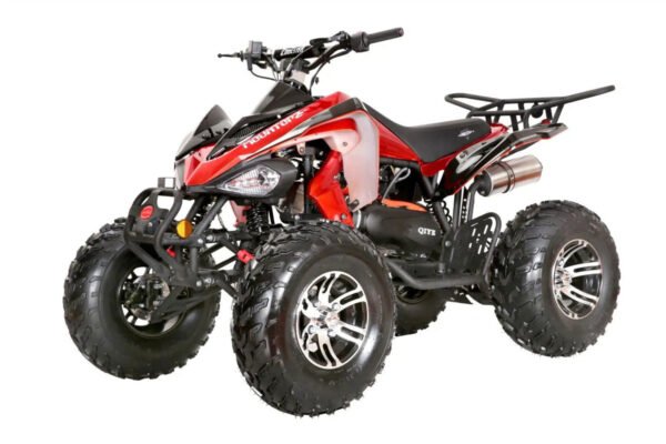 Coolster (3200S) 200cc Sport ATV, Automatic with Reverse, 10-inch Alloy Wheels, Hydraulic Disc Brakes - Red