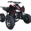 Cougar 200cc Sport ATV, Auto with Reverse, 10-inch Alloy Wheels - Burgundy