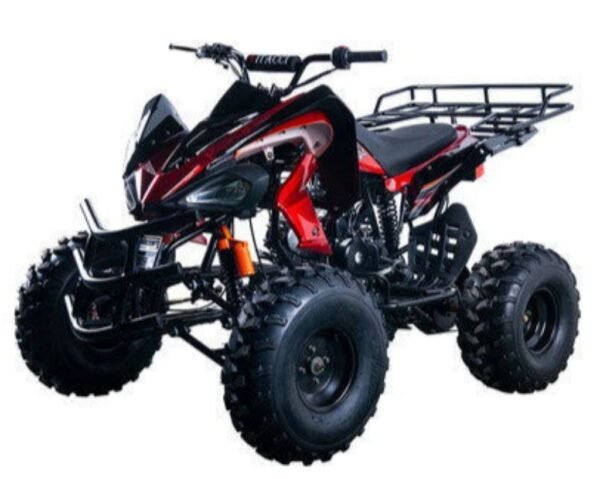 Cougar Sport 125cc ATV, 3-Speed with Reverse - Burgundy