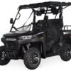 Crossfire LH200 Gas Golf Cart, Electronic Fuel Injection, Automatic with Reverse, Deluxe Alloy Wheels - Red