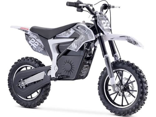 Demon Kids Electric Dirt Bike, Lithium 36v 500w, Ages 6 and up - Blue