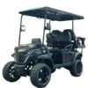 Dynamic GT4 Lithium Golf Cart, 48V AC 5KW Motor, 14-inch Aluminum Alloy Blackout Wheels - Black