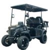 Dynamic GT4 Lithium Golf Cart, 48V AC 5KW Motor, 14-inch Aluminum Alloy Blackout Wheels - Black