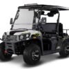 E-Rover Electric Golf Cart, Deluxe Alloy Wheels, Windshield Included - White