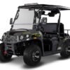 E-Rover Electric Golf Cart, Deluxe Alloy Wheels, Windshield Included - White