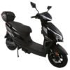 E-Strike Electric Street Scooter, 72v 1200w, 31mph Top Speed, 37-Mile Range - Burgundy