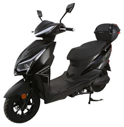 E-Strike Electric Street Scooter, 72v 1200w, 31mph Top Speed, 37-Mile Range - Burgundy
