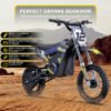 Electric Dirt Bike, Lithium 36v 1000w, Ages 12 and up - Blue