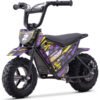 Electric Mini Bike, 24v 250w, Ages 6 and up - Purple