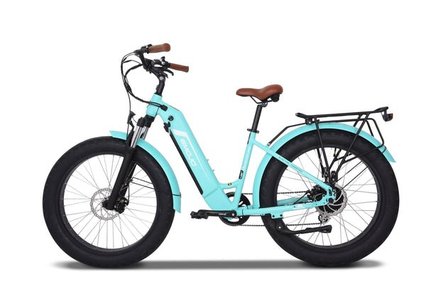 Emojo Breeze Pro 750W or 500W 48V Step Through Cruiser Electric Bike