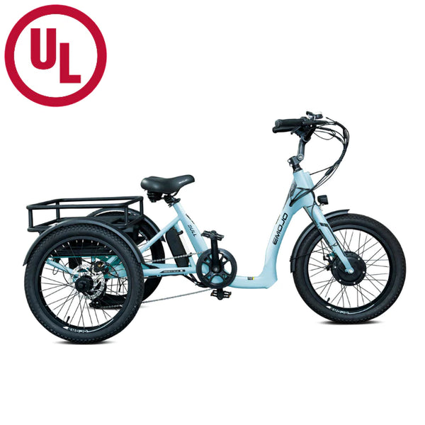 Emojo Bull 500W 48V UL-Certified Electric Trike