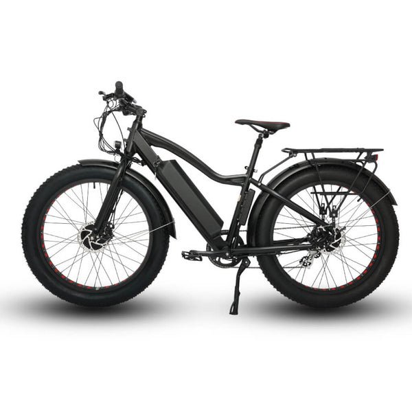 EUNORAU FAT-AWD All Wheel Drive 48V, 250W+350W Commuter Fat Tire Electric Bike