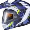 Exo-At950 Cold Weather Helmet Outrigger Matte Blue Md (Dual)