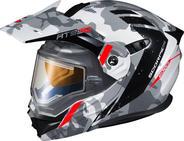 Exo-At950 Cold Weather Helmet Outrigger White/Grey Xl (Elec)
