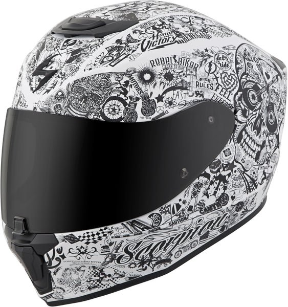 Exo-R420 Full-Face Helmet Shake White Md