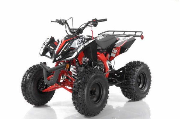 Falcon X 125cc Sport ATV, Semi Automatic with Reverse, Hydraulic Disc Brakes, Ages 12 and up - Red