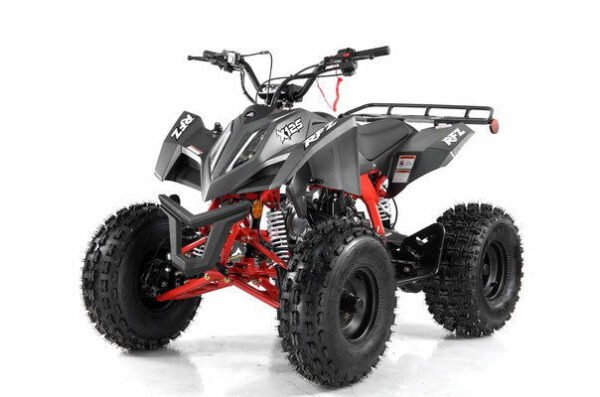 Falcon X 125cc Sport ATV, Semi Automatic with Reverse, Hydraulic Disc Brakes, Ages 12 and up - Red