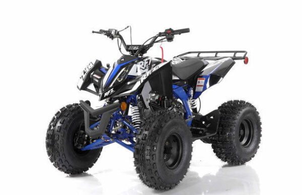Falcon X 125cc Sport ATV, Semi Automatic with Reverse, Hydraulic Disc Brakes, Ages 12 and up - Red