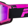 Focus Snow Goggle Black/Pink W/ Pink Mirror/Rose Lens