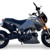 Fuerza 125cc Motorcycle, 4-Speed Manual, Dual Disc Brakes, 12 inch Aluminum Wheels, 50 State Legal - Metallic Blue