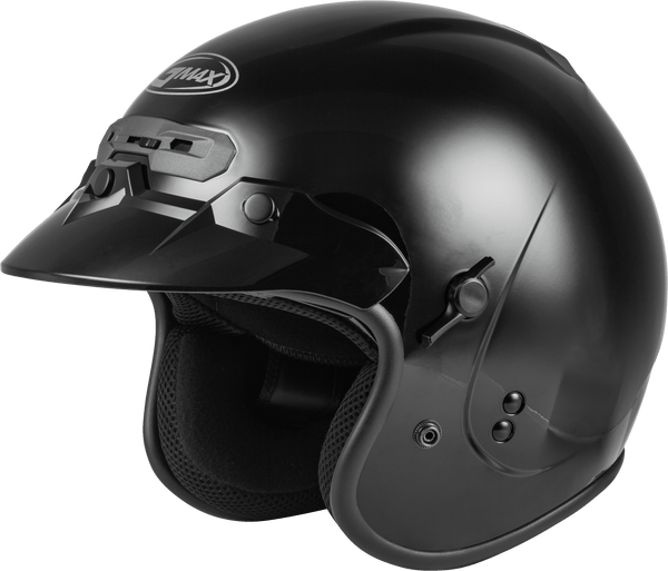 Gm-32 Open-Face Helmet Black Xl