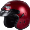 Gm-32 Open-Face Helmet Candy Red Md