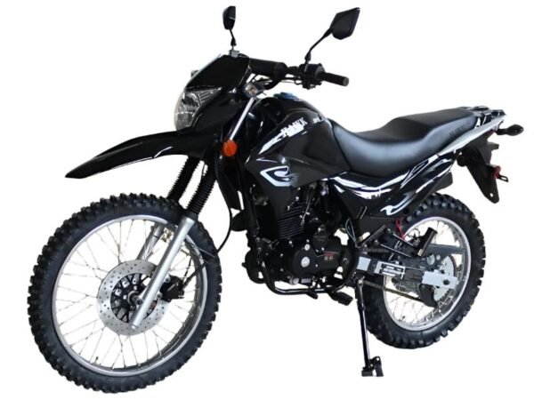 Hawk 250cc Dual Sport Dirt Bike, 5-Speed Manual, Electric Start, 21/18 inch Wheels, Ages 16 and up - Red